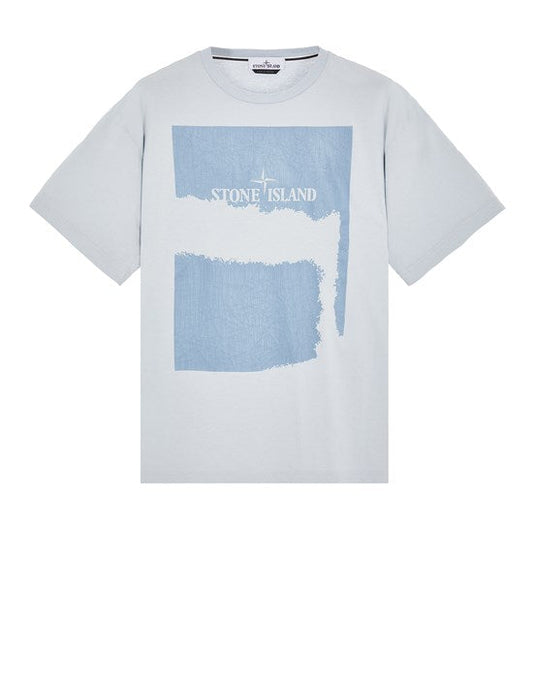 T-SHIRT À MANCHES COURTES Bleu CIEL