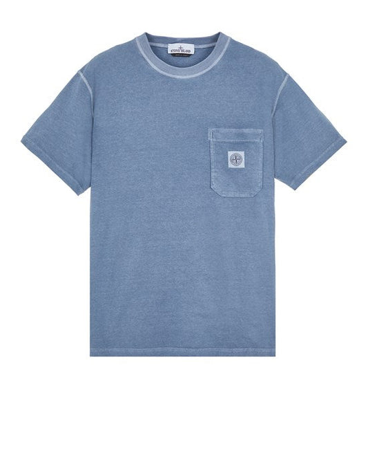 T-SHIRT À MANCHES COURTES Bleu