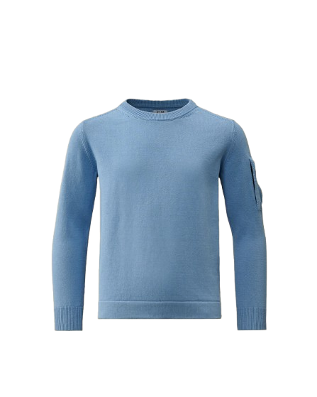 PULL COTTON Bleu