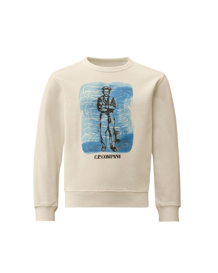 PULL COTTON Blanc