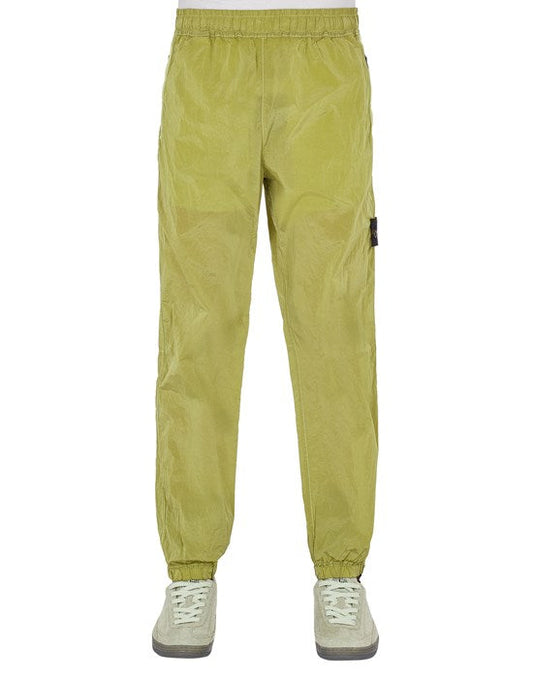 PANTALON CARGO COUPE AMPLE Jaune