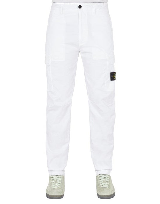 PANTALON CARGO COUPE CLASSIQUE Blanc