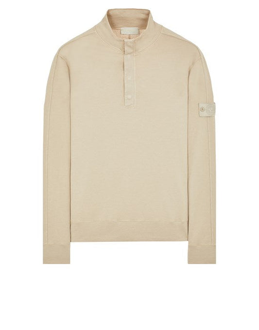 SWEAT-SHIRT EFFET POLO Beige