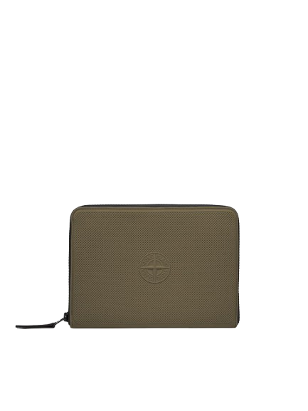 POCHETTE ZIPÉE VERT