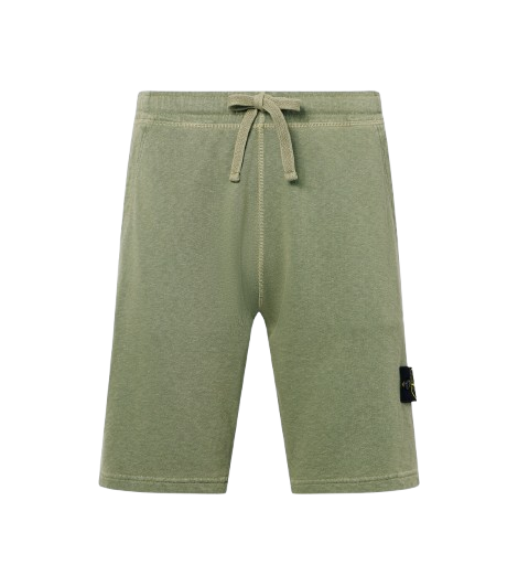 SHORT EN COTON Vert
