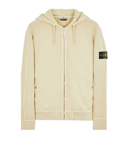 SWEAT-SHIRT ENTIÈREMENT ZIPPÉ Beige