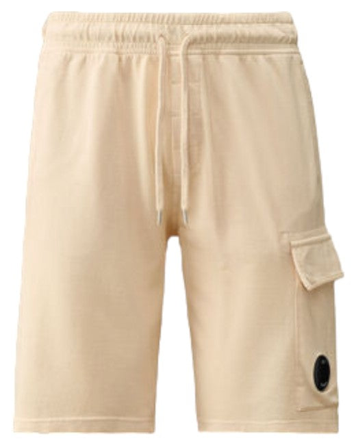 Short Cargo en Coton : Beige