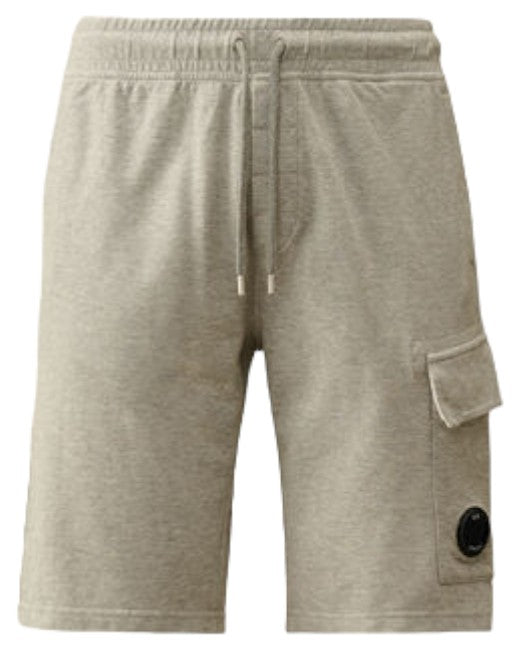 Short Utilitaire en Molleton Léger - Gris