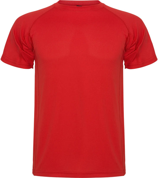tee shirte rouge - Maillot Uni